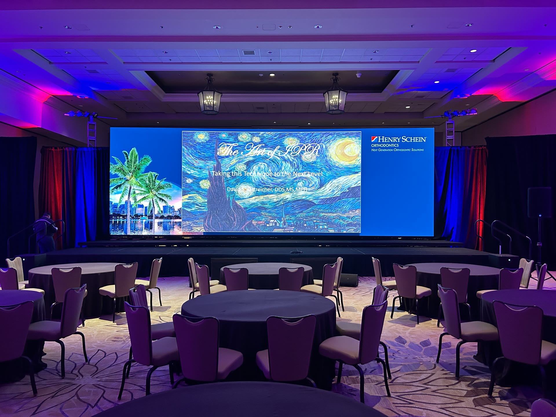 The Art of IPR General Session Stage